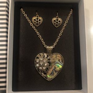 Mixit heart jewelry set